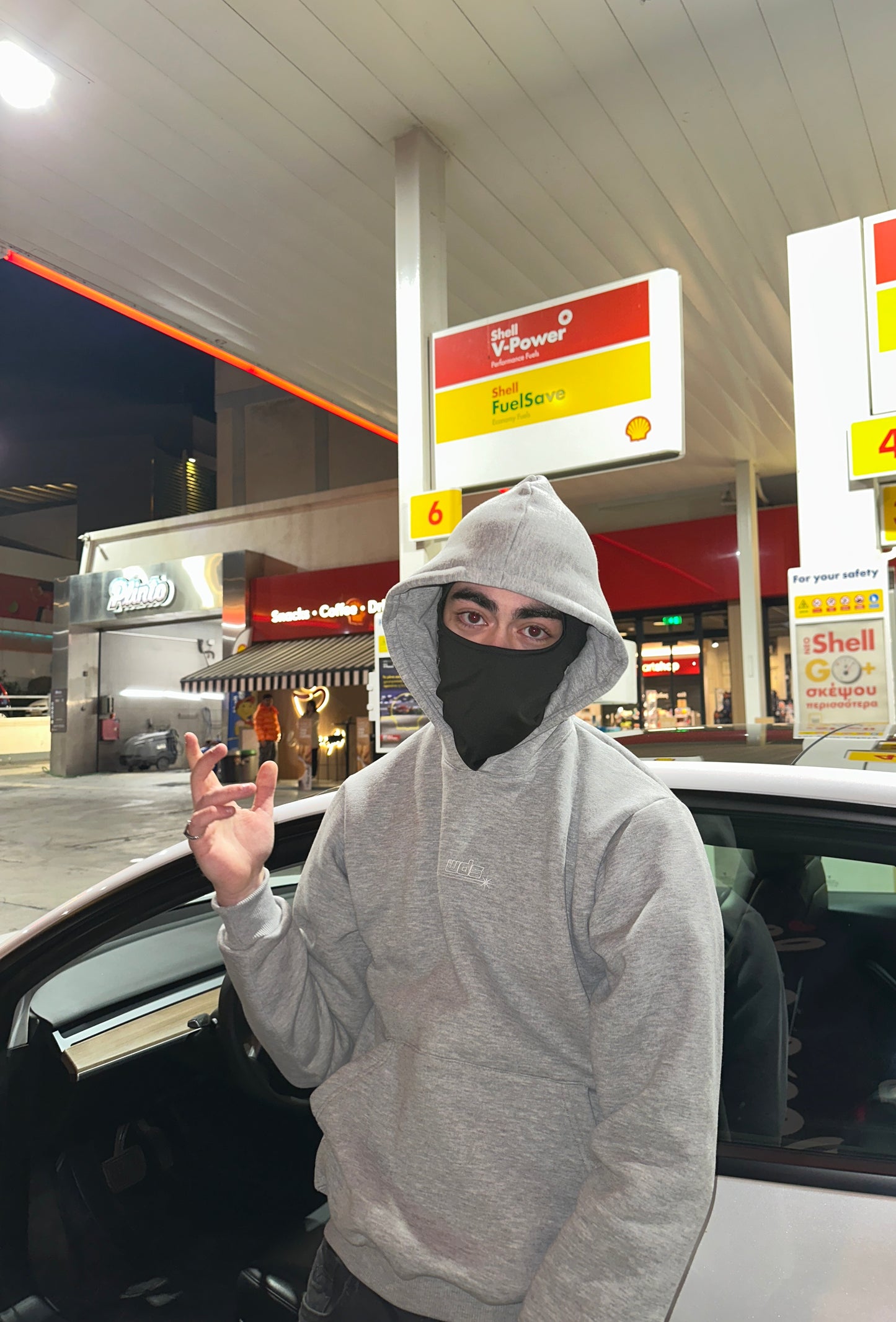 Minimal Grey Hoodie