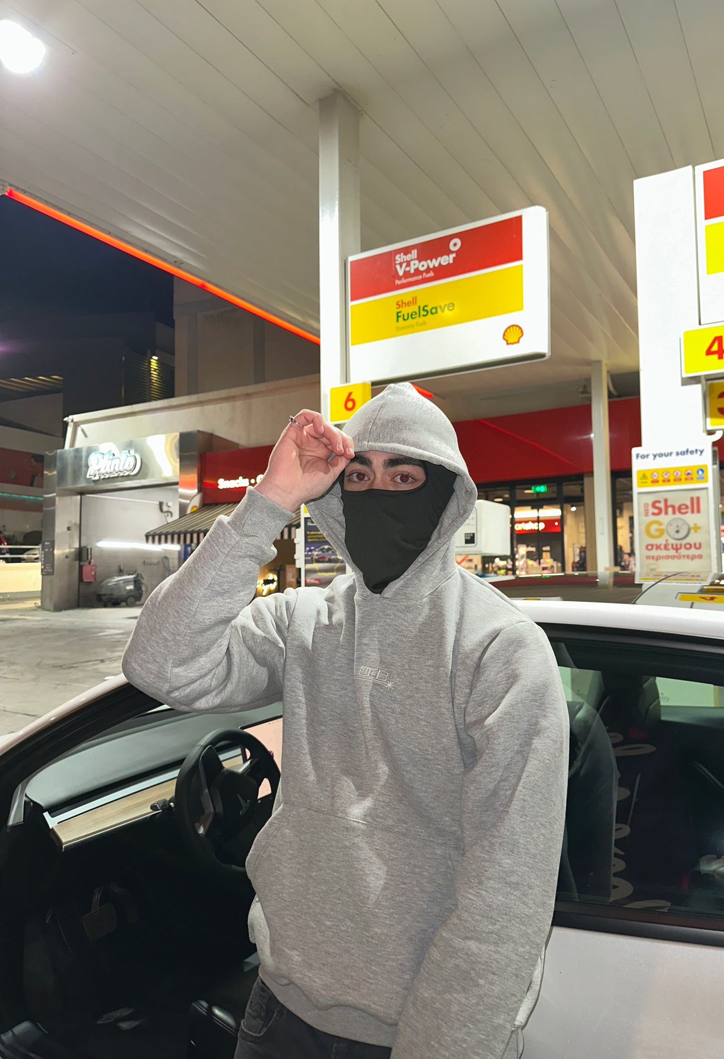 Minimal Grey Hoodie