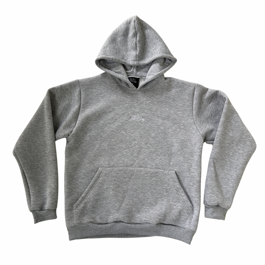 Minimal Grey Hoodie