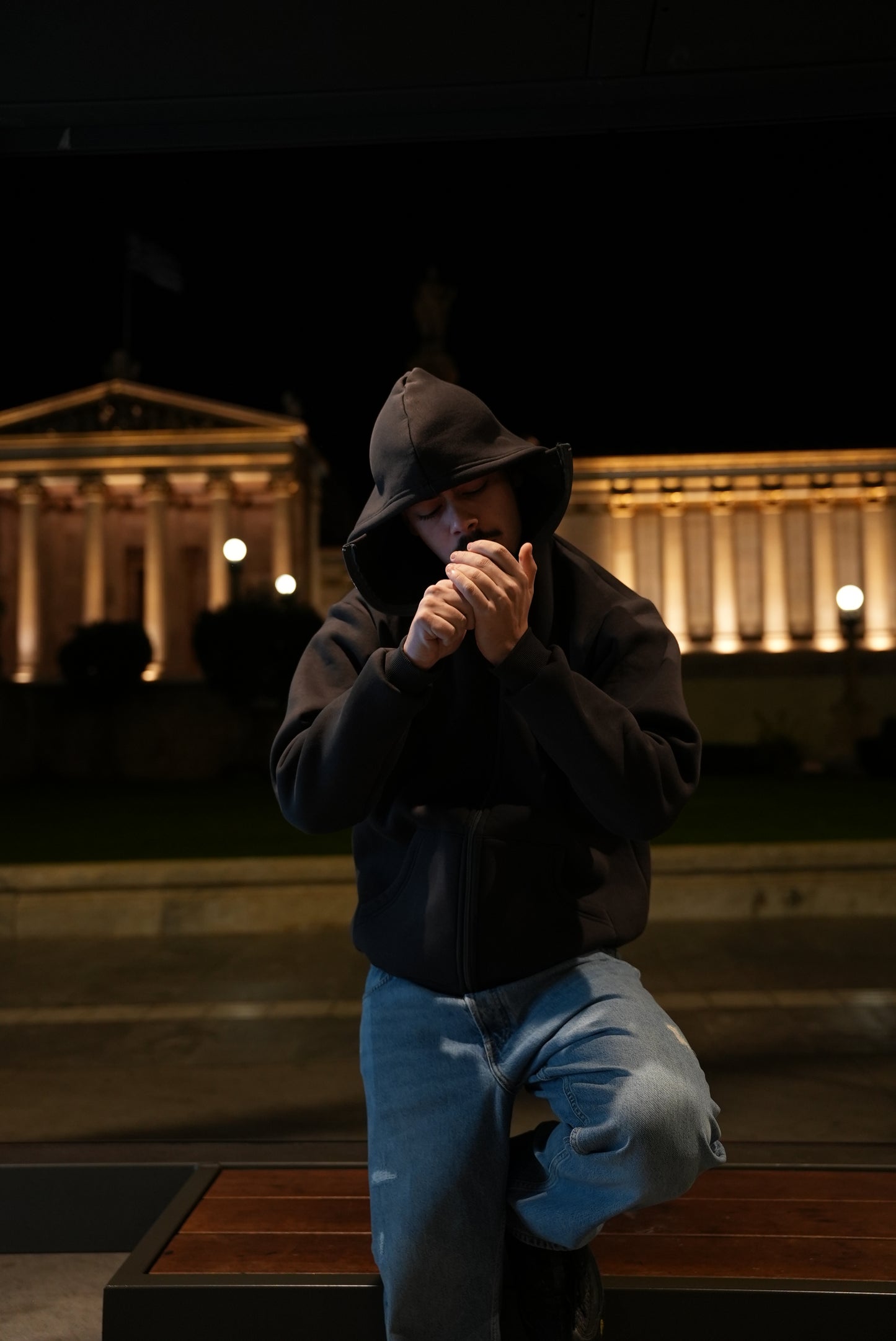 Charcoal Bally Zipup